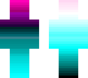 cyan to pink prism