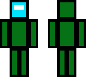 dark green among us