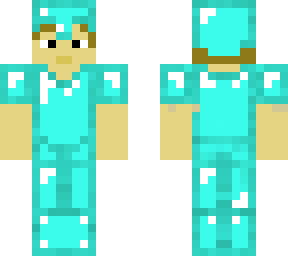 diamond armor girl