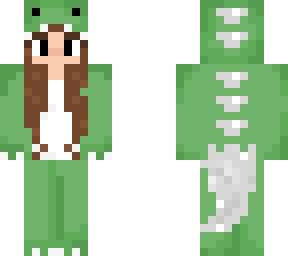 dino girl onesie