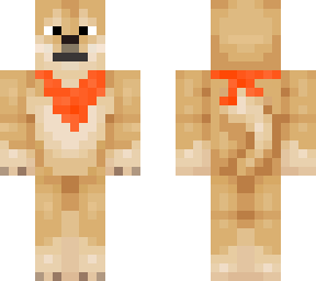 doge/shiba inu w/ bandanna