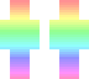 faded rainbow