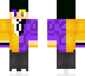 fancy purple and yellow crainer