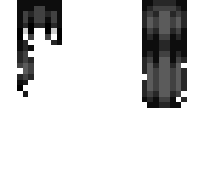 female hb - dark outline shade - black fade