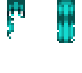 female hb - dark outline shade - teal