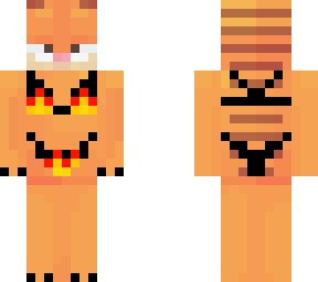 garfield sexy bikini fire