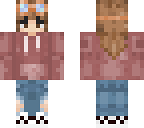 girl with steampunk glasses