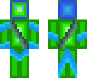 green blue ninja