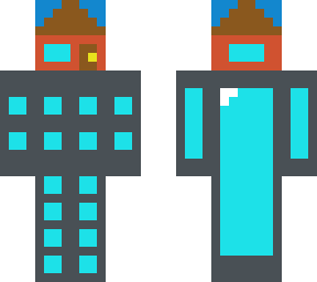 house + skyscraper
