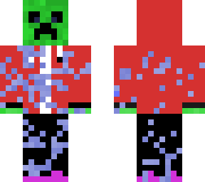 im a charged creeper!