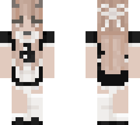 kawaii maid girl (with horns)