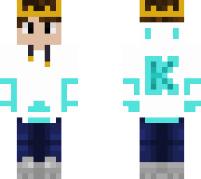 kingk(white hoodie)