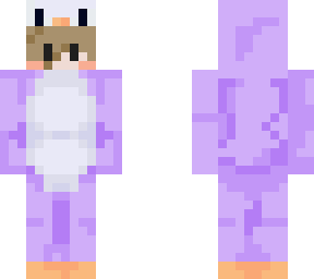 lavender penguin onsie