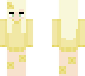my character in yellow big hoodie