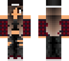 my skin but red