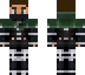 new aot s4 skin with mask and gloves / attack on titan new odm gear