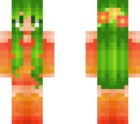 one piece fruity outfit - nature girl