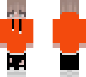 orange cute boy
