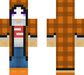 orangeblade's morning robe w/ hood on skin 1.1