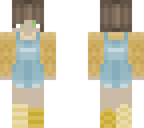 overalls girl