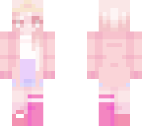 pastel pink/peach