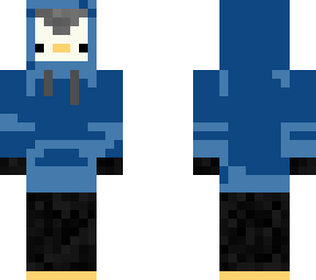penguin with sweater