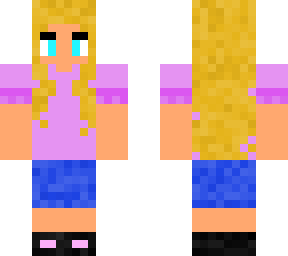 pink summer girl