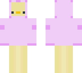 pink with purple duck