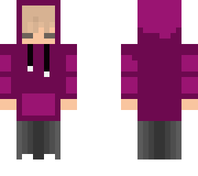 purper hoodie kid
