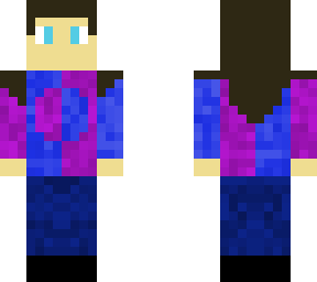 purple and blue combo