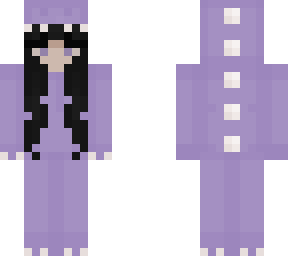 purple dinosaur girl