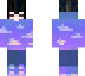 purple sky boy
