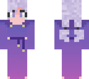 purple witch girl