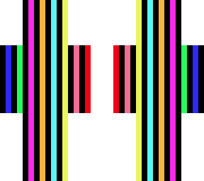 rainbow fun skin