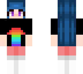 rainbow mushroom girl!