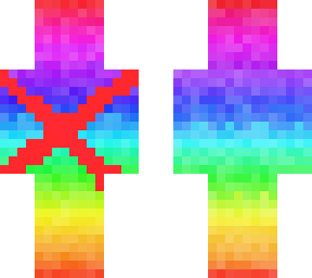 rainbow x