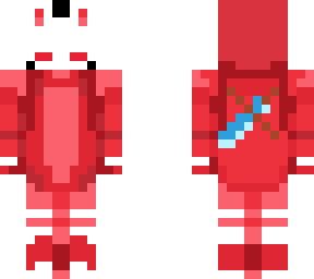 red bunny mask