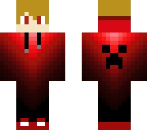 red hoodie