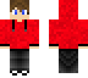 red hoodie boy