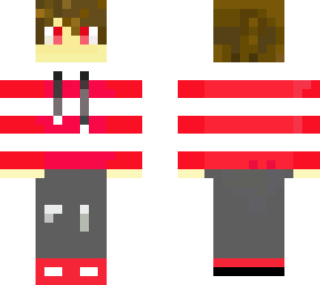 red white styles boy