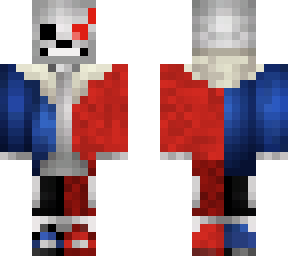 sans czerwono niebieski