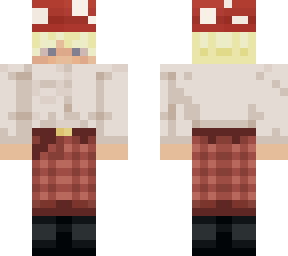 skin for mushroomza on tik tok