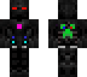 super cool  enderbrine rainbow skin