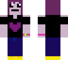 the purple blob kid