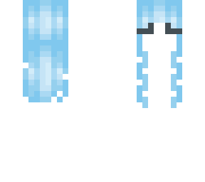 wavy light blue hb