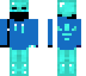 weird diamond armor skin