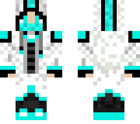 white and blue assasin