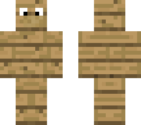 wood camo with big eyes