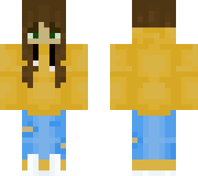 yellow hoodie