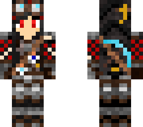 (edited) dwarf girl red